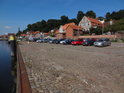 Nábřeží u Elbe-Lübeck-Kanal, Lauenburg.