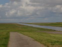 Soutok Labe / Rugenoter Loch u obce Friedrichskoog.