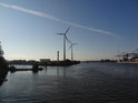 Jižní Labe na území města Hamburg