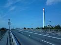 Nový most v Kolíně na silnici II/125 je opravdu dost široký. Někdy se také dokáže ponořit do modrého odstínu.