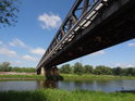 Železniční most přes Alte Elbe, Herrenkrug.