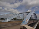 Jerusalembrücken je dvojice mostů přes Stromelbe, Magdeburg.