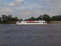 Výletní loď Stadt Wolfsburg na Labi, Magdeburg.
