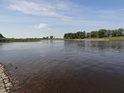 Labe mezi městy Mühlberg/Elbe a Torgau