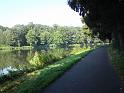Cyklistická stezka při pravém břehu Labe u nad Poděbrady je ve velice solidním stavu.