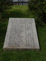 Pamětní deska obětem 1. světové války v přístavu Stadersand.