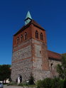 Stadtkirche St. Georsg blízkým pohledem z Alter Markt.