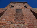Hradební věž hradeb města Tangermünde.